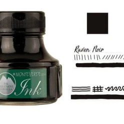 Deals 😀 Monteverde 90ml Fountain Pen Ink Bottle, Raven Noir 🔔