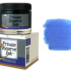 Buy ❤️ Private Reserve Fountain Pen Ink Bottle, 60ml, Invincible Blue ❤️