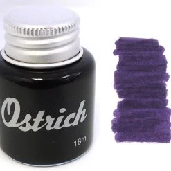 Best Sale 😀 Ostrich Fountain Pen Ink Bottle, 18ml, Purple Amethyst 👍