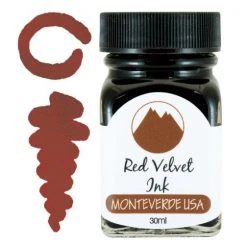 Hot Sale 🤩 Monteverde 30ml Fountain Pen Ink Bottle, Red Velvet ⭐