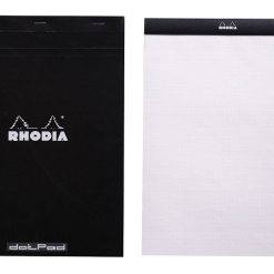 Flash Sale ✨ Rhodia No. 18 Notepad - Black, Dot Grid - 8x11 ????
