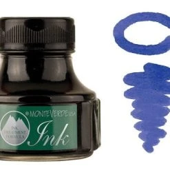 Best Pirce 👏 Monteverde 90ml Gemstone Fountain Pen Ink Bottle, Sapphire 💯