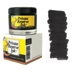New 😀 Private Reserve Fountain Pen Ink Bottle, 60ml, Ultra Black Fast Dry ⭐