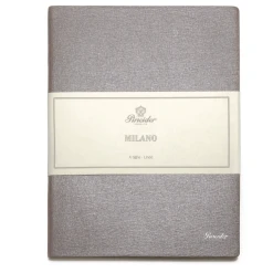 Top 10 👏 Pineider Notes Milano Leather Notebook, Silver Streak, Lined Ivory Paper 🎉