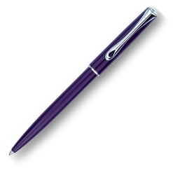 Buy ⭐ Diplomat Traveller Ballpoint Pen, Deep Purple & Chrome 🎁