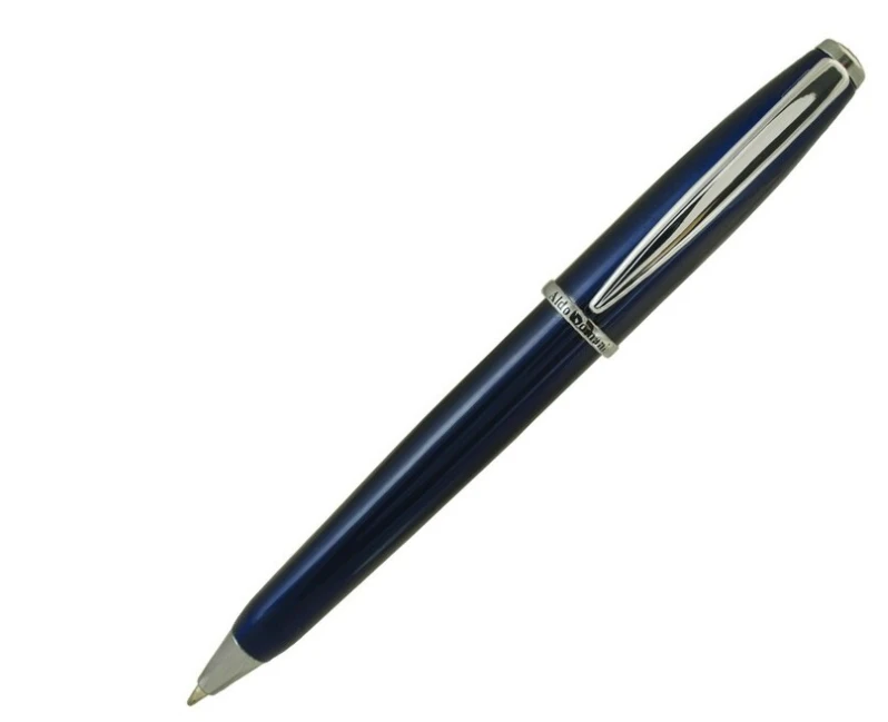 Cheapest ๐ Monteverde Aldo Domani Blue Lacquer Ballpoint Pen ๐