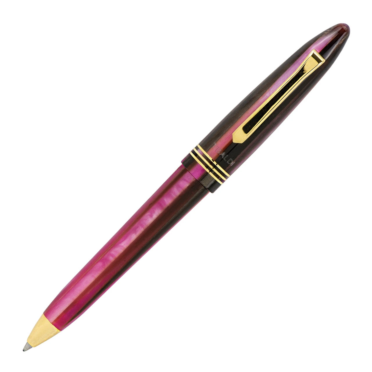 Best Sale ๐ฅฐ Tibaldi Bonania Zany Brown & Pink Ballpoint Pen โ๏ธ - Image 2