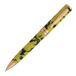 Cheapest 💯 Conklin Stylograph Mosaic Ballpoint Pen, Yellow & Blue 🎁