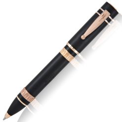 Best Pirce ???? Nettuno 1911 Ballpoint Pen, Black Sands With Rose Gold Trim ????