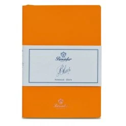 Best deal 🛒 Pineider Blues Notebook, A5, 192 Blank Pages, 55gr Paper, Orange 🔔