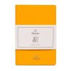 Best Sale ???? Pineider Notes Jazz Notebook, 80 Pages, 80 Gr Blank White Paper, Yellow ????