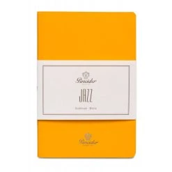 Best Sale 🛒 Pineider Notes Jazz Notebook, 80 Pages, 80 Gr Blank White Paper, Yellow 🔥