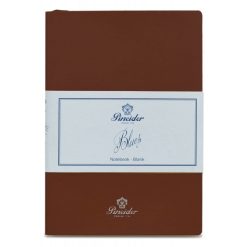 Outlet ???? Pineider Blues Notebook, A5, 192 Blank Pages, 55gr Paper, Clay Brown ????