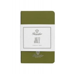 Outlet ???? Pineider Notes Jazz Notebook, 80 Pages, 80 Gr Blank White Paper, Green ????