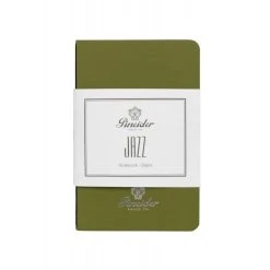 Outlet π Pineider Notes Jazz Notebook, 80 Pages, 80 Gr Blank White Paper, Green π