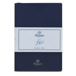 Best Sale 😀 Pineider Blues Notebook, A5, 192 Blank Pages, 55gr Paper, Dark Blue ✨