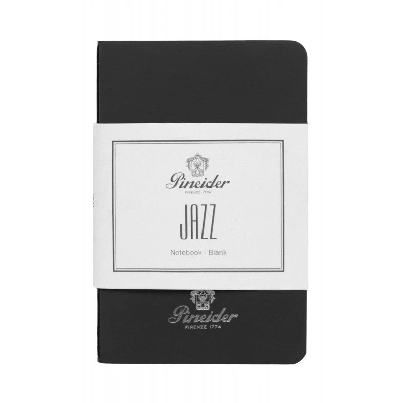 Hot Sale π Pineider Notes Jazz Notebook, 80 Pages, 80 Gr Blank White Paper, Black βοΈ