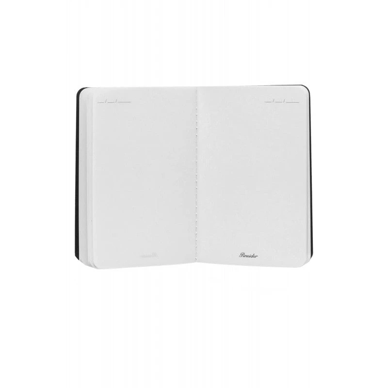 Hot Sale π Pineider Notes Jazz Notebook, 80 Pages, 80 Gr Blank White Paper, Black βοΈ - Image 3