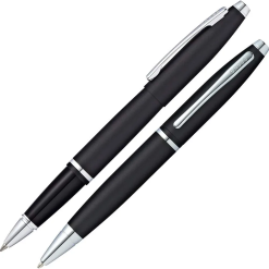 Best reviews of ???? Cross Calais Rollerball & Ballpoint Pen Set, Black & Chrome ????
