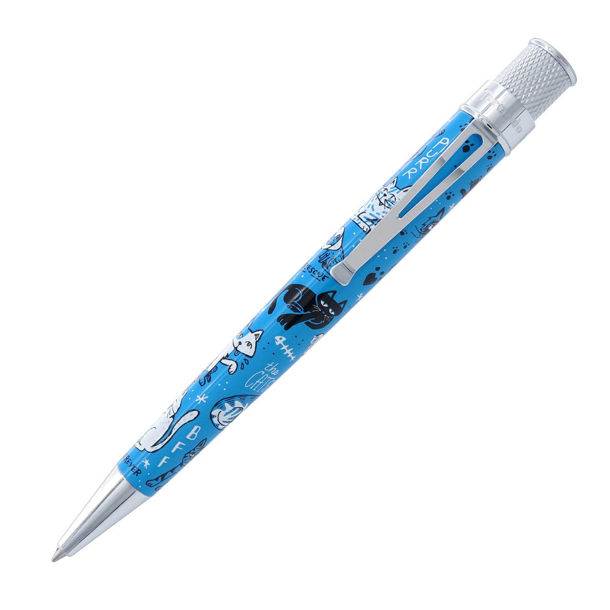 Retro 51 Tornado Rescue Ballpoint Pen, Cats Cheap ???? Retro 51 Tornado Rescue Ballpoint Pen, Cats ❤️ -Tibaldi shop