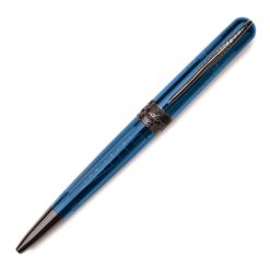 New ???? Pineider Avatar UR Demo Black Ballpoint Pen, Ice Blue ????