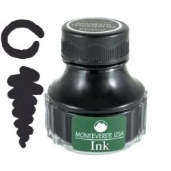 Discount 🛒 Monteverde 90ml Fountain Pen Ink Bottle, Documental Black 🥰
