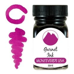 Deals 🤩 Monteverde 30ml Fountain Pen Ink Bottle, Gemstone, Garnet 👍