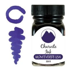 Best Sale 🛒 Monteverde 30ml Fountain Pen Ink Bottle, Gemstone, Charoite ✔️