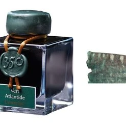 Deals 😉 J Herbin 350th Anniversary Fountain Pen Ink Bottle, Vert Atlantide 😀