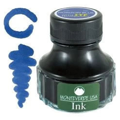 Brand new 🥰 Monteverde 90ml Fountain Pen Ink Bottle, Horizon Blue ⭐