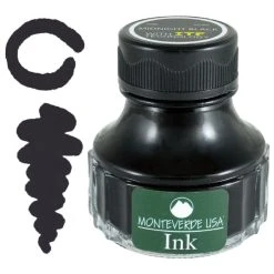 Best deal 🌟 Monteverde 90ml Fountain Pen Ink Bottle, Midnight Black 🎉