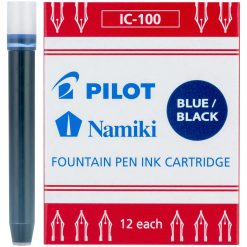 Deals ???? Pilot Namiki Fountain Pen Ink Cartridges, Blue/Black, 12pk ????