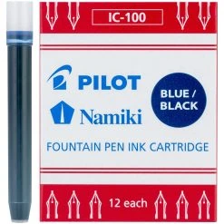 Deals 🛒 Pilot Namiki Fountain Pen Ink Cartridges, Blue/Black, 12pk 🎁