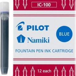 Best Sale 🔔 Pilot Namiki Fountain Pen Ink Cartridges, Blue, 12pk 🧨
