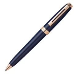 Deals 😍 Sheaffer Prelude Ballpoint Pen, Cobalt Blue & Gold 😀