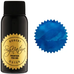 Promo 😉 Robert Oster Fountain Pen Ink Bottle, 50ml, Soda Pop Blue 👏