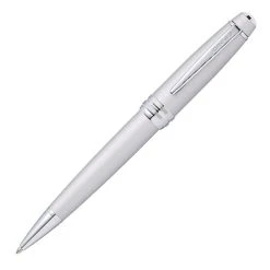 Cheap 😀 Cross Bailey Ballpoint Pen, Satin Chrome W/ Polished Chrome Accents ⌛