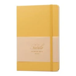 New 😀 Nebula Premium Notepad, 90g White Paper, Cozy Yellow 🔔