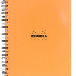 New ???? Rhodia Classic Meeting Book, Orange, Lined, 6 ½ X 8 ¼ ????