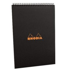 Buy ✔️ Rhodia Classic Notepads Top Wirebound 8 ¼ X 11 ¾ Graph Black 80 Sheets ????