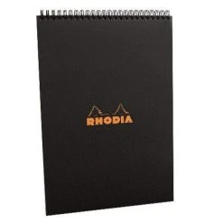 Buy ✔️ Rhodia Classic Notepads Top Wirebound 8 ¼ X 11 ¾ Graph Black 80 Sheets 🎁