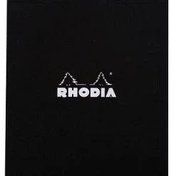 Wholesale 👍 Rhodia Classic Notepads DotPad Top Staplebound 8 1/4 X 12 1/2 Dot Grid Black 80 Sheets 🌟