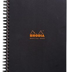 Wholesale ???? Rhodia Classic Meeting Book, Black, Lined, 6 ½ X 8 ¼ ❤️