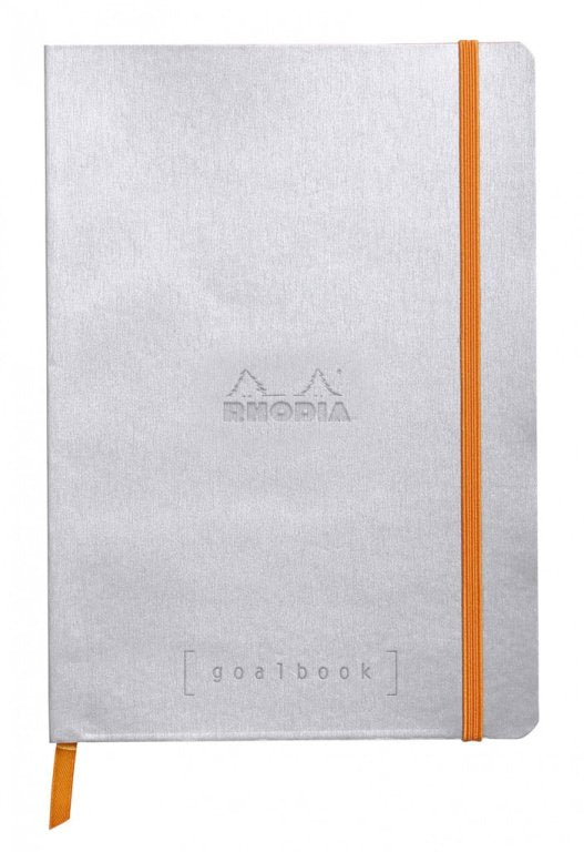 Rhodia Goalbook Journal, Dot Grid Paper, A5 Size, Silver Budget ✨ Rhodia Goalbook Journal, Dot Grid Paper, A5 Size, Silver ✨ -Tibaldi shop z 41ca15b7 1161 4acc 9e9e