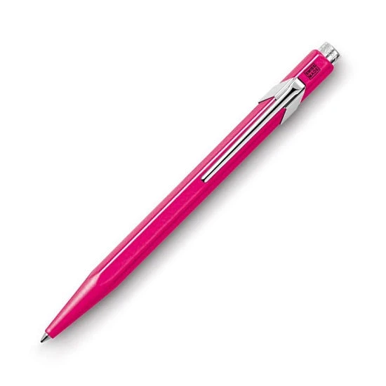 Promo ๐ Caran D'Ache 849 Ballpoint Pen Fluorescent Pink #849.090 ๐งจ