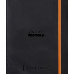 Cheap 😍 Rhodia Goalbook Journal, Dot Grid Paper, A5 Size, Black ⌛