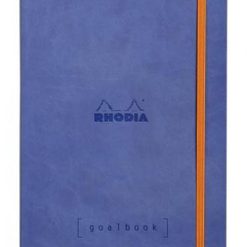 Best Sale ✨ Rhodia Goalbook Journal, Dot Grid Paper, A5 Size, Sapphire ????