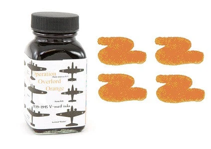 Flash Sale π Noodlers Fountain Pen Ink Bottle - VMail Operation Overlord Orange π