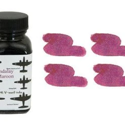 Flash Sale ❤️ Noodlers Fountain Pen Ink Bottle - VMail Mandalay Maroon ❤️