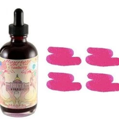 Coupon 🌟 Noodlers Fountain Pen Ink Bottle - 4.5 Oz Baystate Cranberry W/ Free Pen 👍